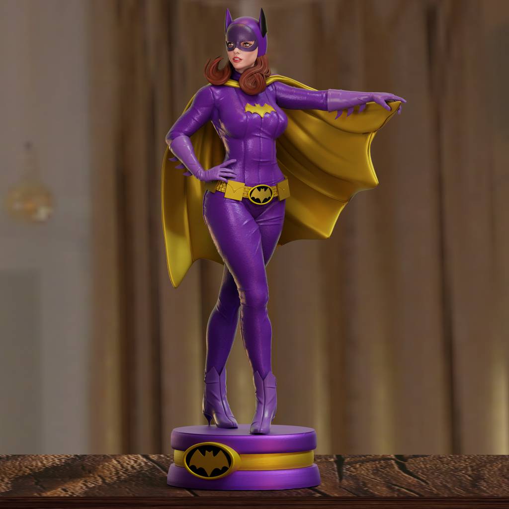 P站图纸印象馆 BrunoArt3D DC漫画 猫女 BrunoArt3D DC漫画 猫女