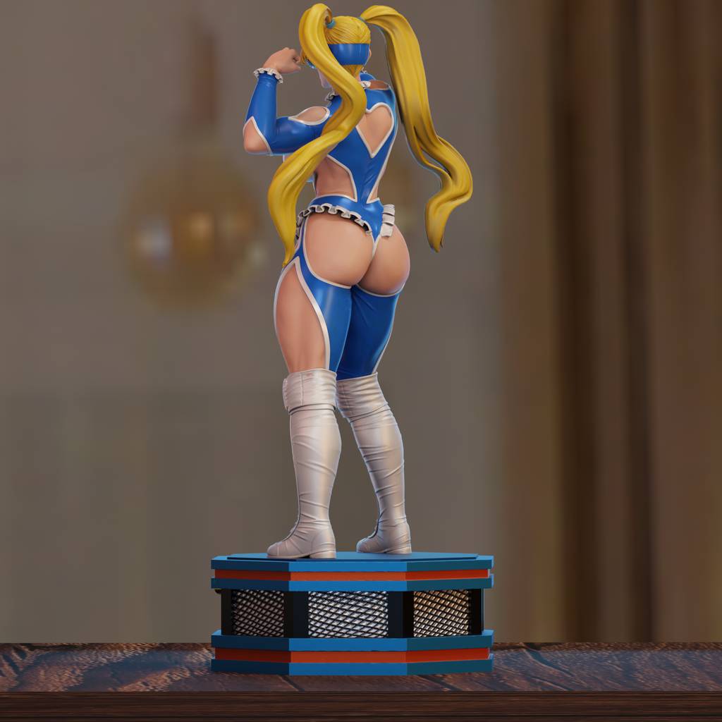 P站图纸印象馆 BrunoArt3D 街头霸王 七川美华 BrunoArt3D 街头霸王 七川美华