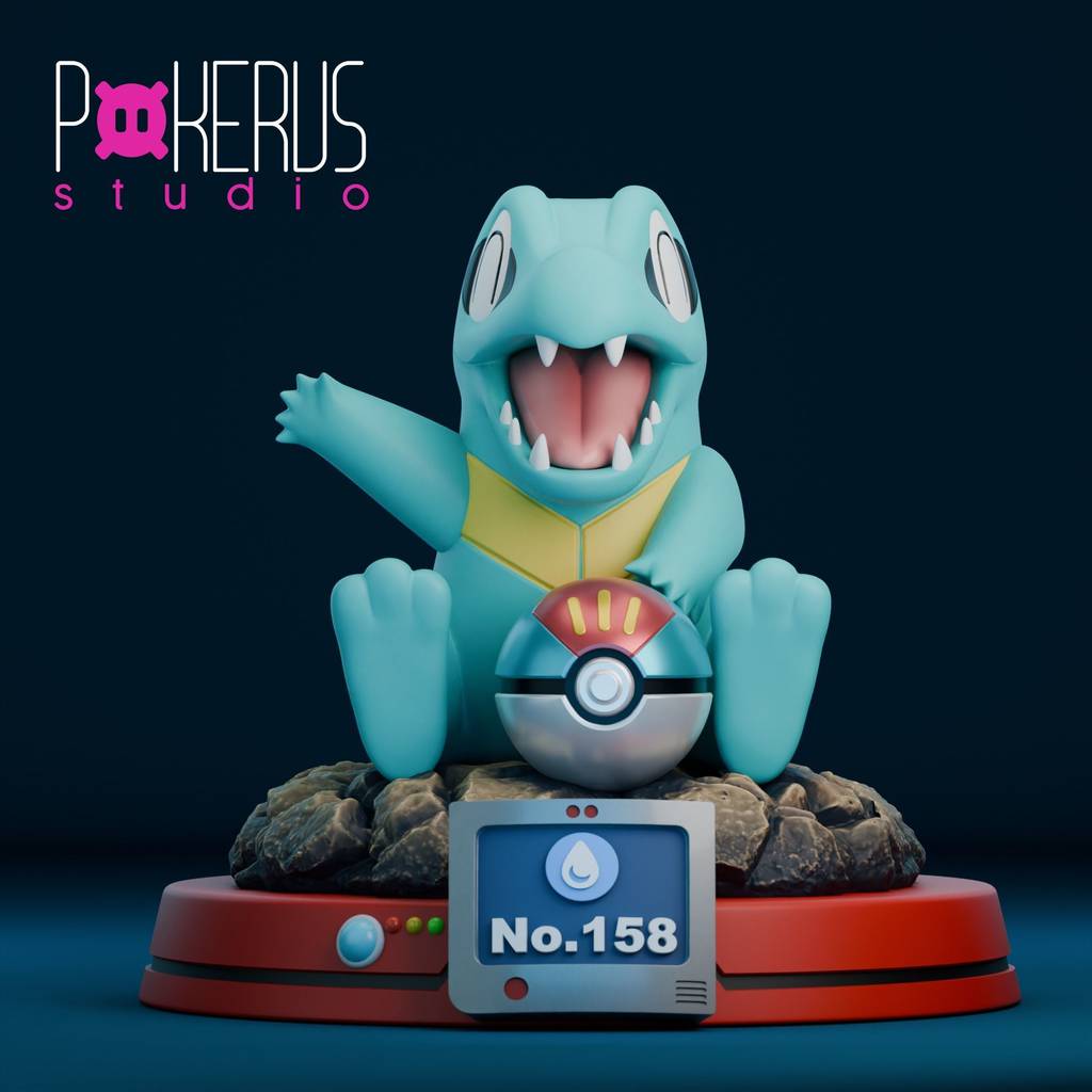 P站图纸印象馆 Pokerus Studio 精灵宝可梦 小锯鳄 Pokerus Studio 精灵宝可梦 小锯鳄