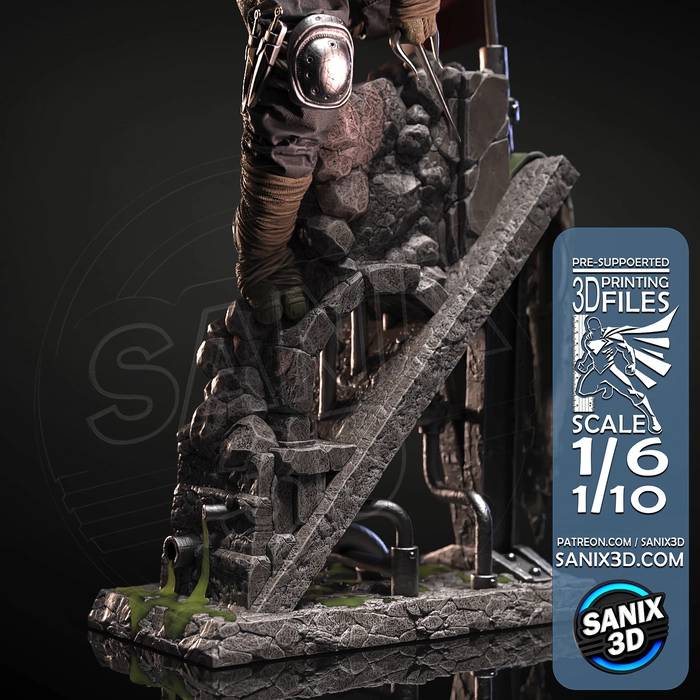 P站图纸印象馆 Sanix3d 忍者神龟 最后的浪人 Sanix3d 忍者神龟 最后的浪人