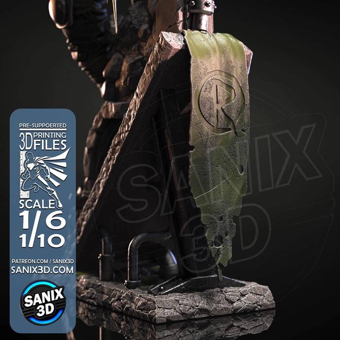 P站图纸印象馆 Sanix3d 忍者神龟 最后的浪人 Sanix3d 忍者神龟 最后的浪人