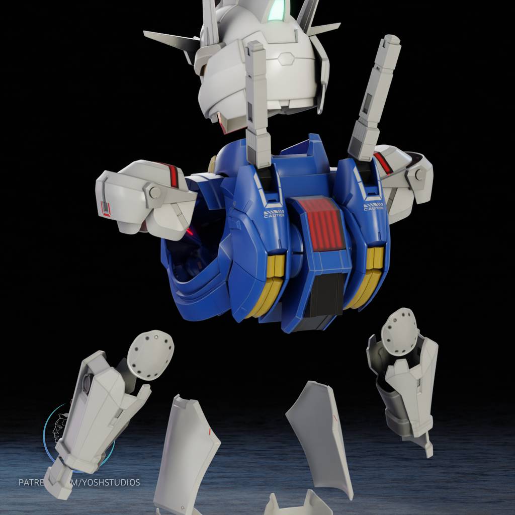 P站图纸印象馆 Yosh 高达全身套装 Yosh 高达全身套装