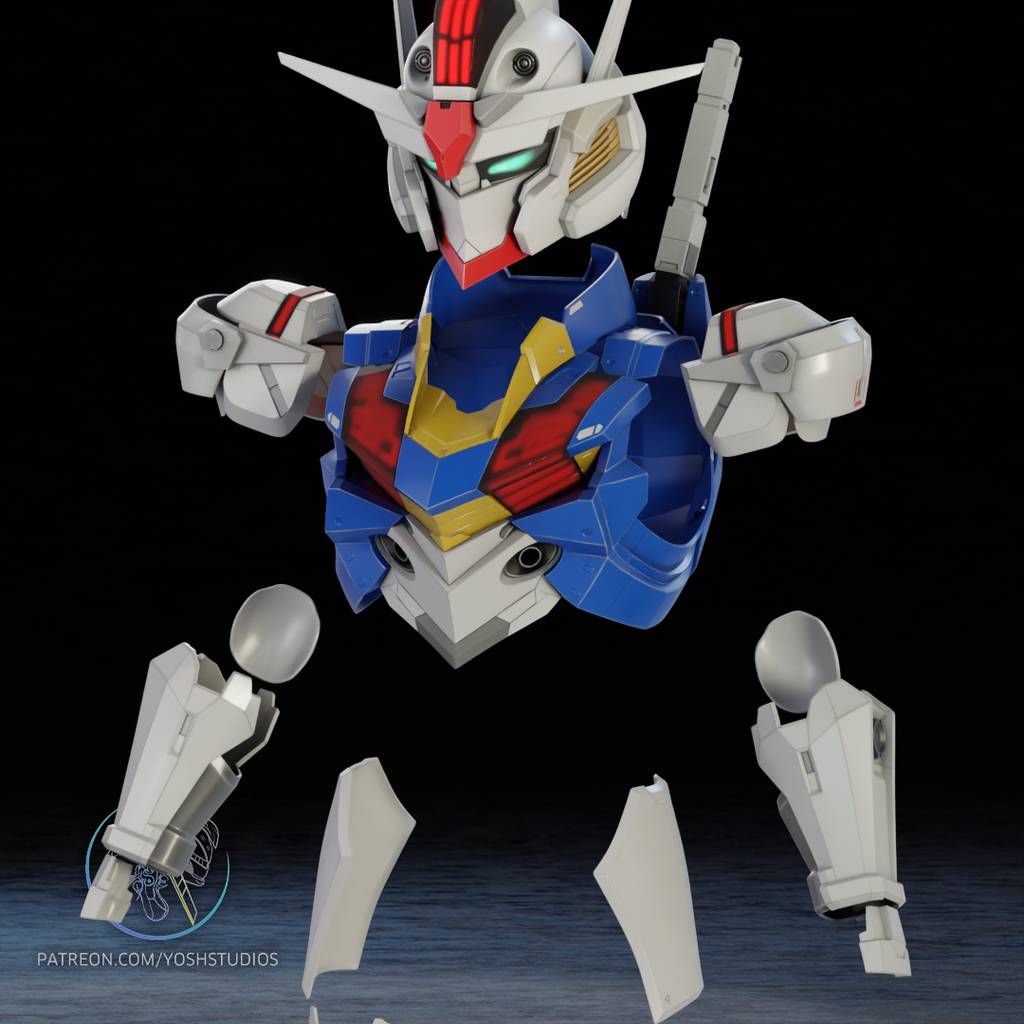 P站图纸印象馆 Yosh 高达全身套装 Yosh 高达全身套装