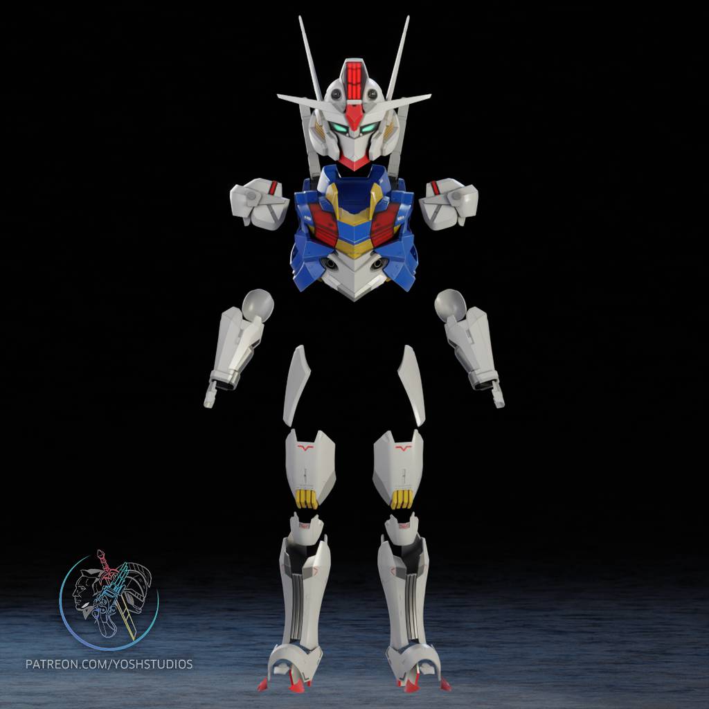 P站图纸印象馆 Yosh 高达全身套装 Yosh 高达全身套装