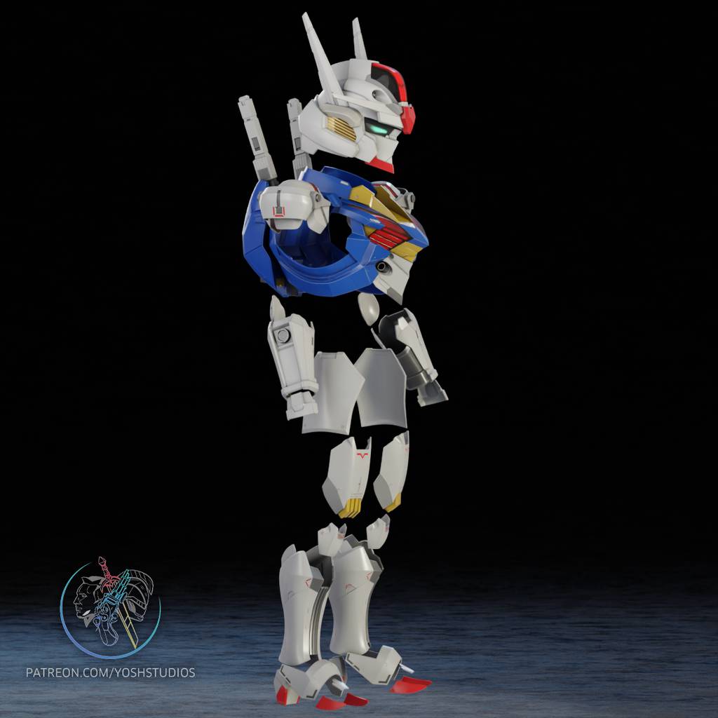 P站图纸印象馆 Yosh 高达全身套装 Yosh 高达全身套装