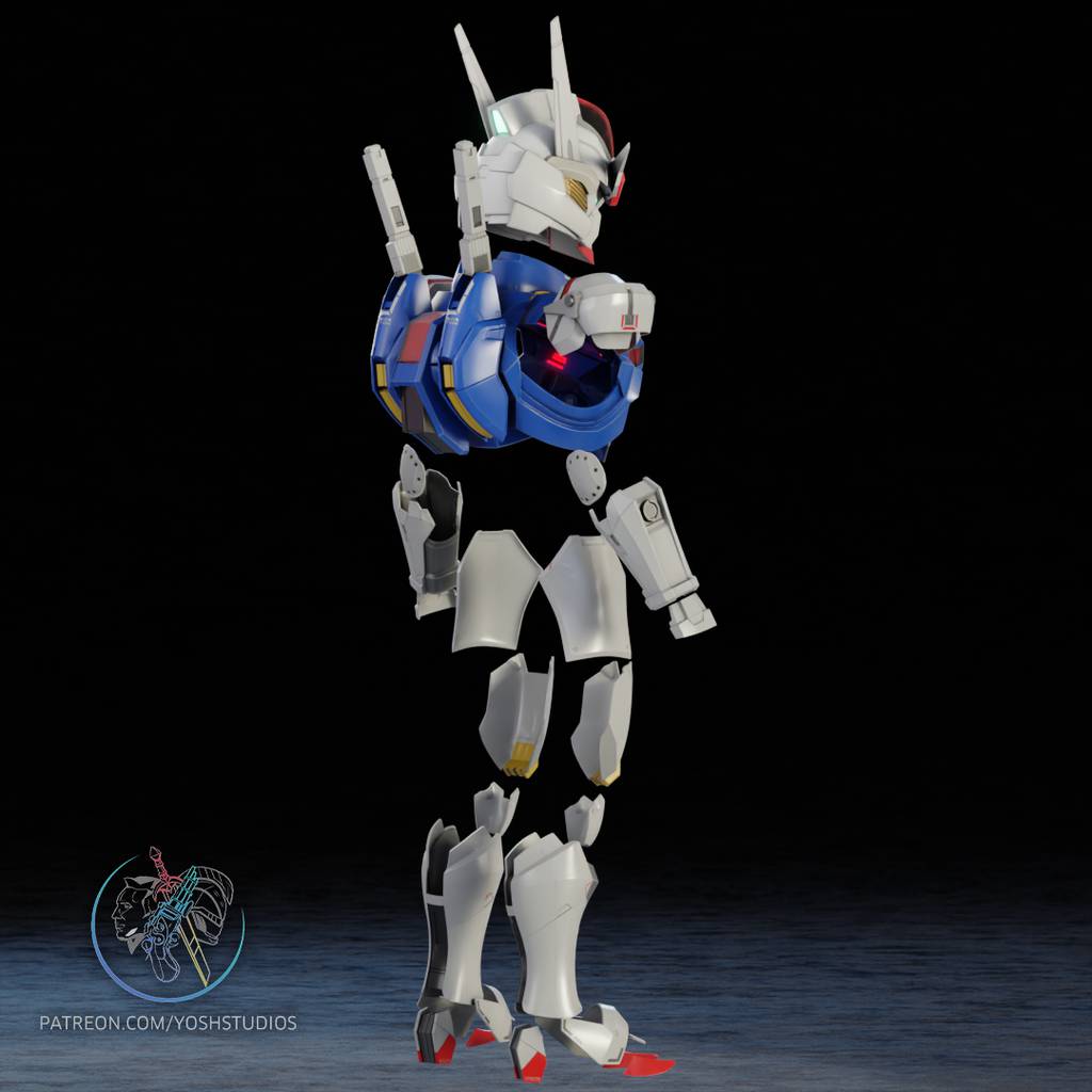 P站图纸印象馆 Yosh 高达全身套装 Yosh 高达全身套装