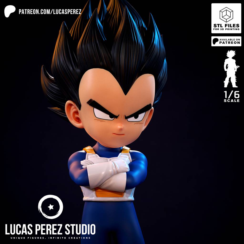 P站图纸印象馆 Lucas Perez 龙珠 贝吉塔 Lucas Perez 龙珠 贝吉塔