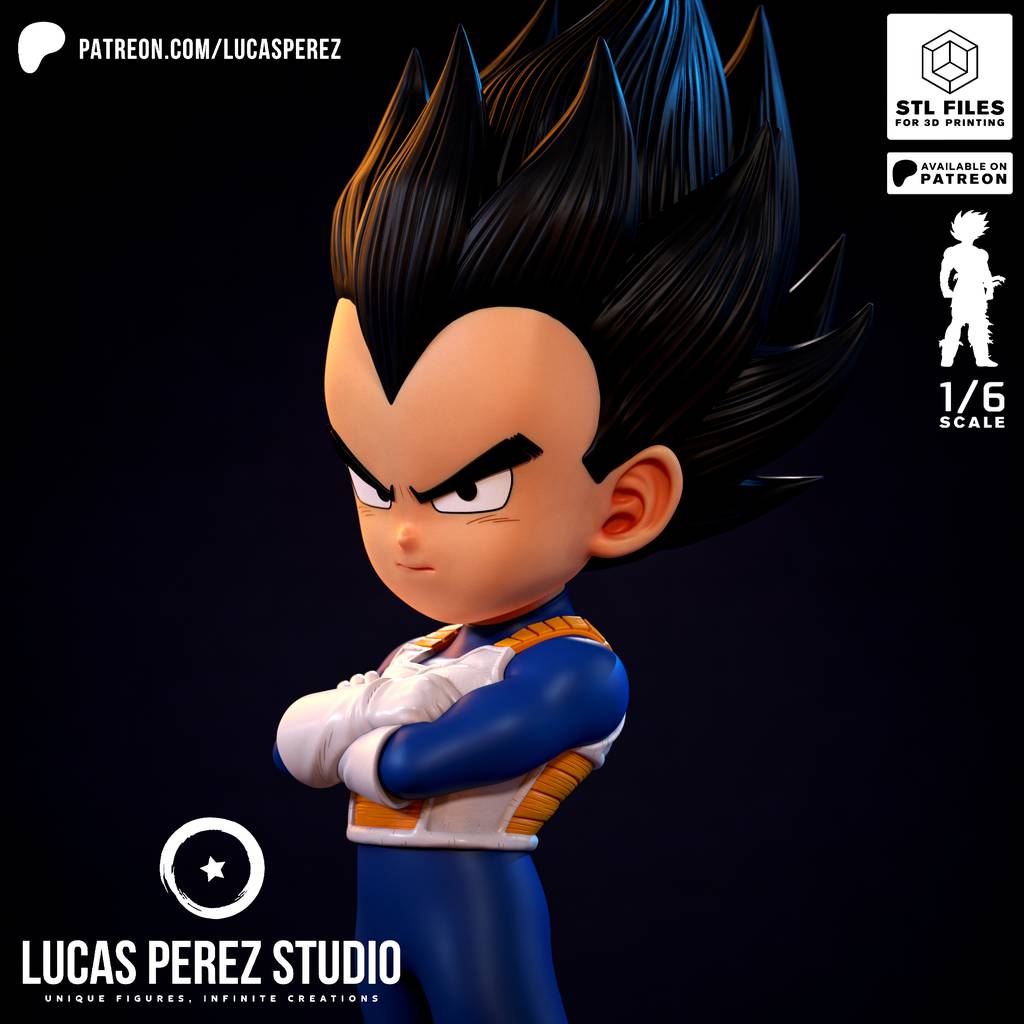 P站图纸印象馆 Lucas Perez 龙珠 贝吉塔 Lucas Perez 龙珠 贝吉塔