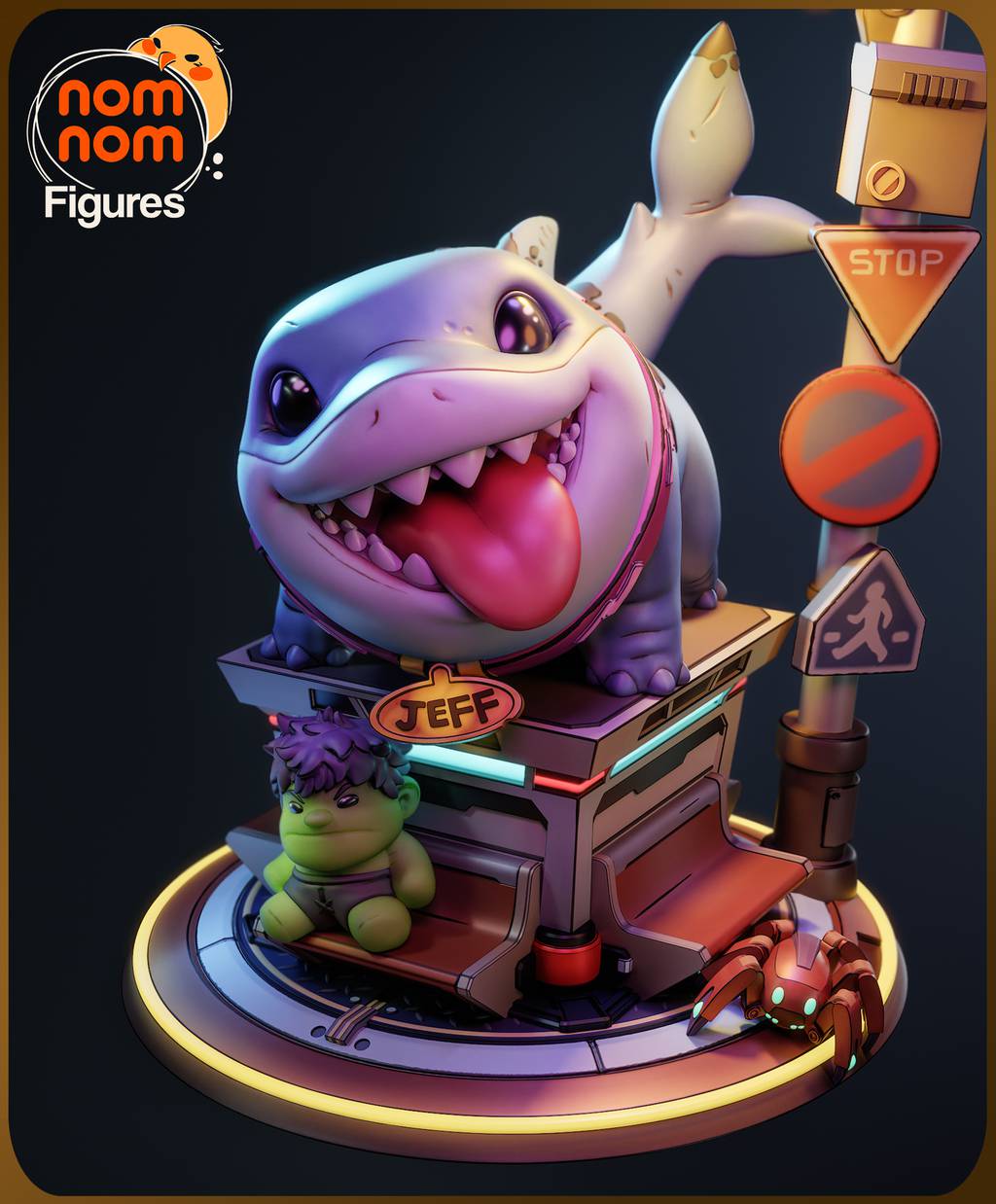 P站图纸印象馆 NomNom 漫威 西海岸复仇者 杰夫 NomNom 漫威 西海岸复仇者 杰夫