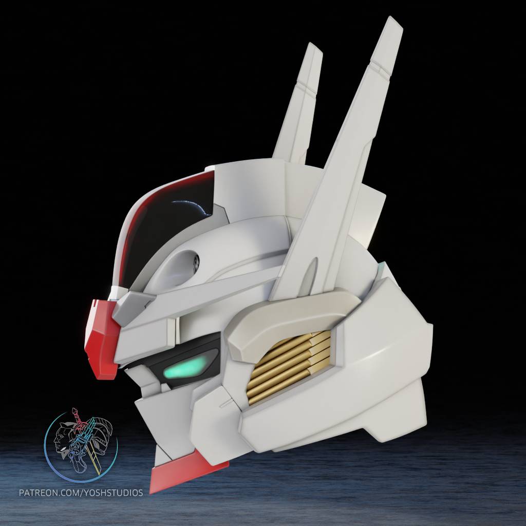 P站图纸印象馆 Yosh 高达面具 Yosh 高达面具