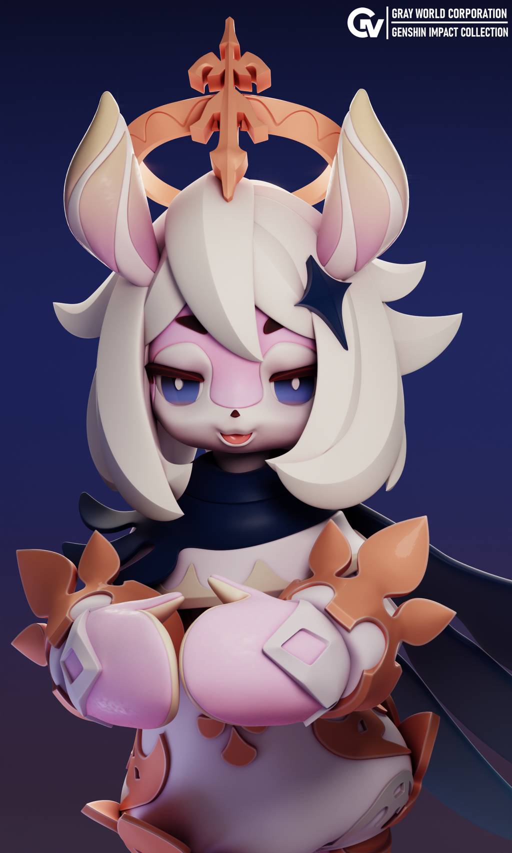 P站图纸印象馆 GrayWorld 原神 派蒙 GrayWorld 原神 派蒙