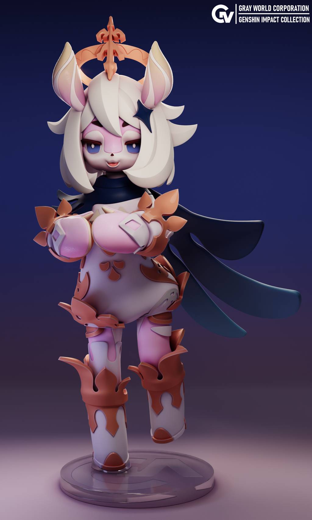 P站图纸印象馆 GrayWorld 原神 派蒙 GrayWorld 原神 派蒙