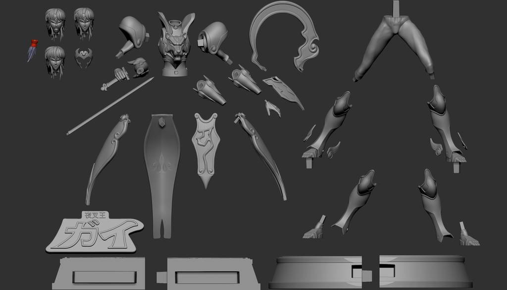 P站图纸印象馆 天空战记 黑木凯 天空战记 黑木凯