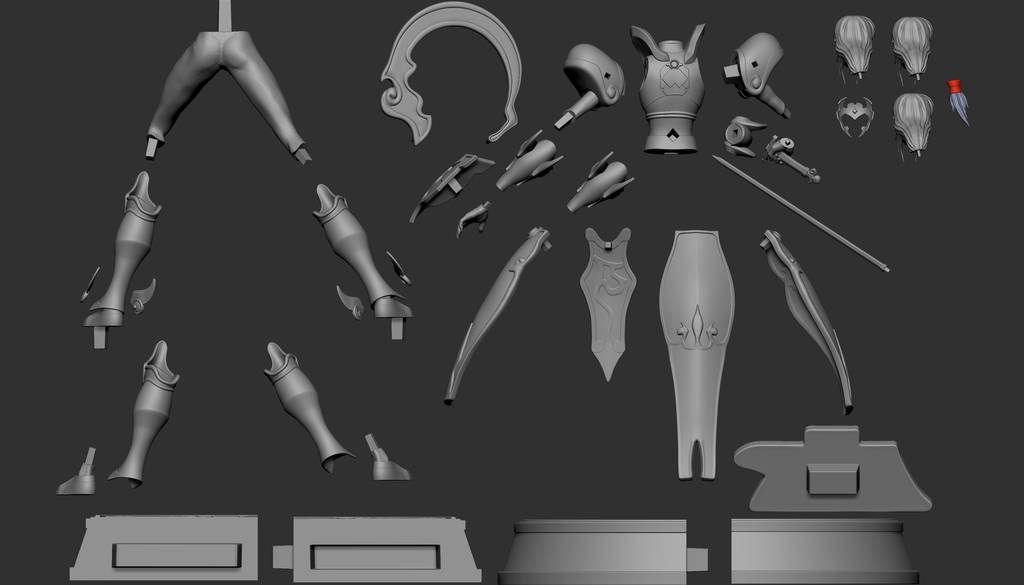 P站图纸印象馆 天空战记 黑木凯 天空战记 黑木凯