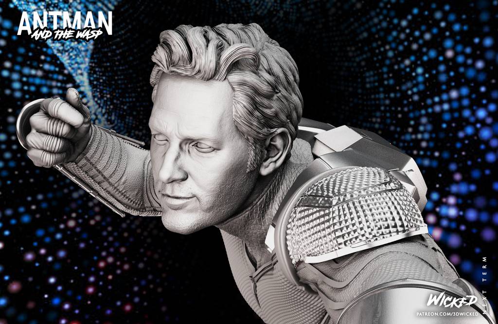 P站图纸印象馆 3DWicked 漫威 蚁人 3DWicked 漫威 蚁人