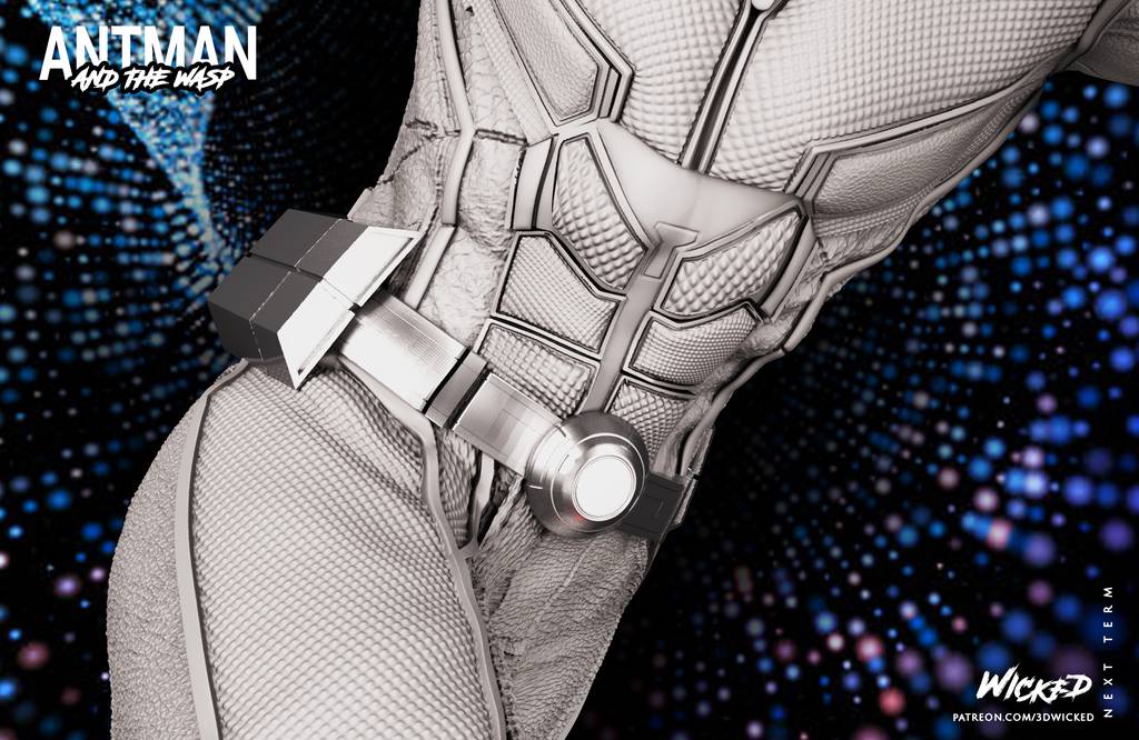 P站图纸印象馆 3DWicked 漫威 蚁人 3DWicked 漫威 蚁人