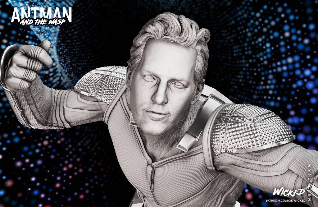 P站图纸印象馆 3DWicked 漫威 蚁人 3DWicked 漫威 蚁人