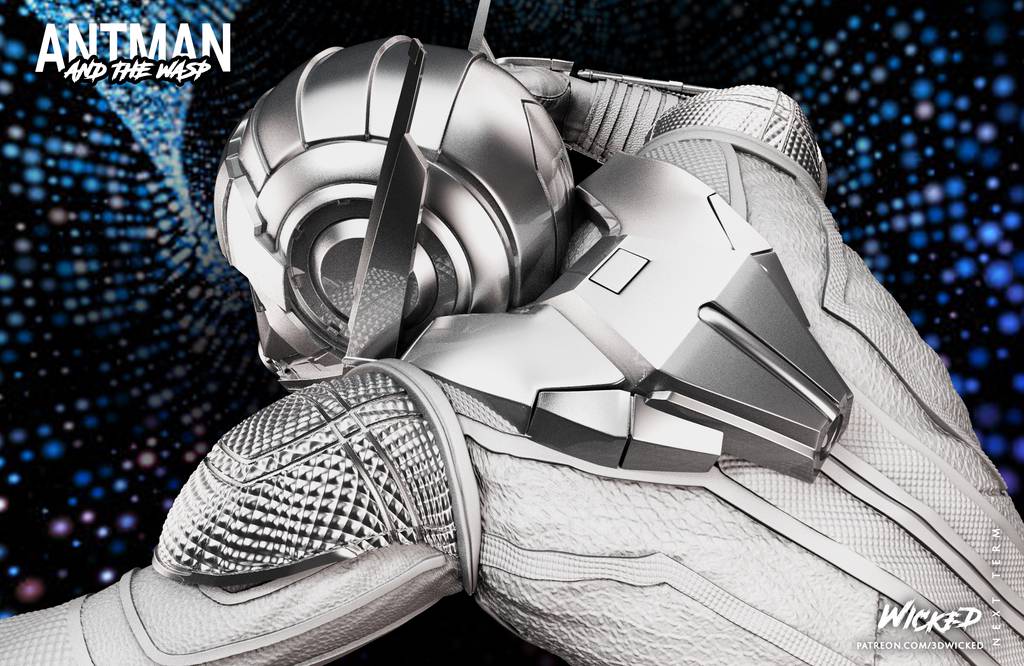 P站图纸印象馆 3DWicked 漫威 蚁人 3DWicked 漫威 蚁人