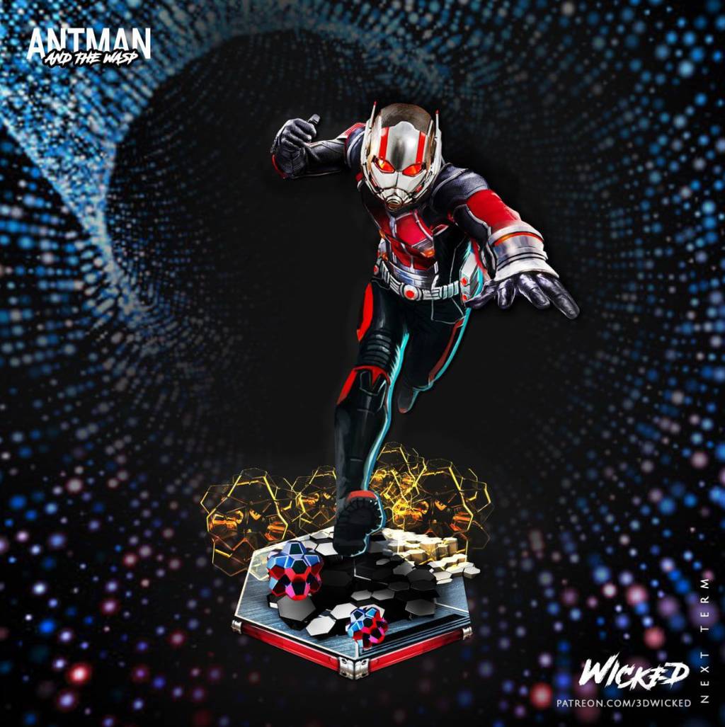 P站图纸印象馆 3DWicked 漫威 蚁人 3DWicked 漫威 蚁人
