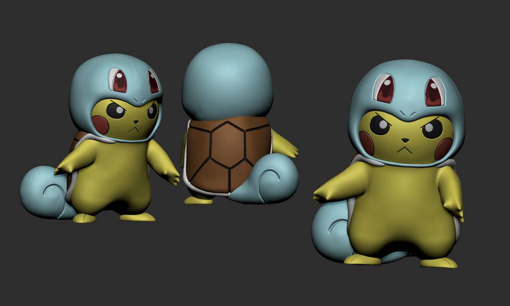 P站图纸印象馆 精灵宝可梦 皮卡丘 精灵宝可梦 皮卡丘