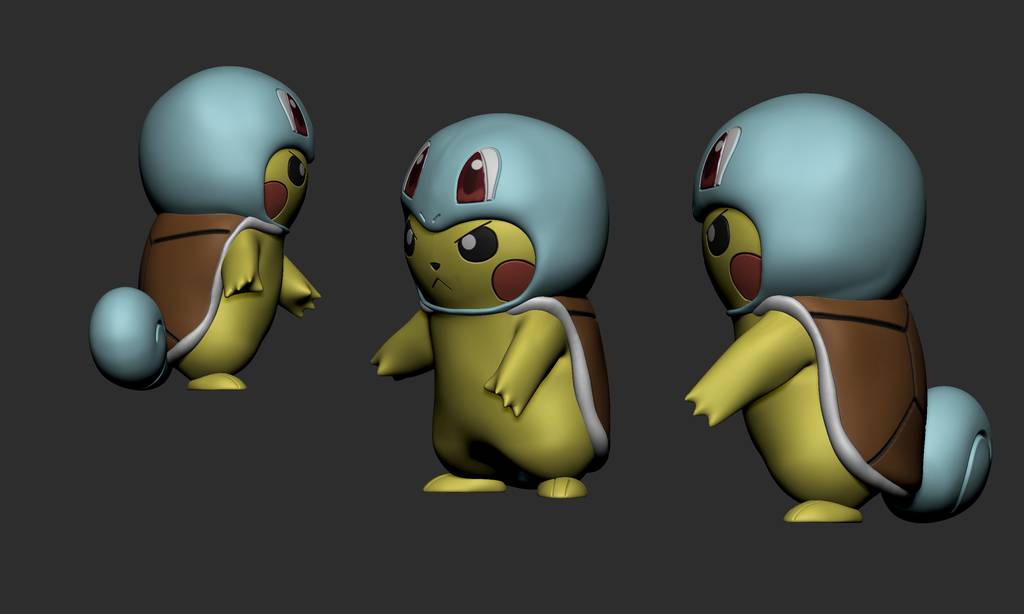 P站图纸印象馆 精灵宝可梦 皮卡丘 精灵宝可梦 皮卡丘