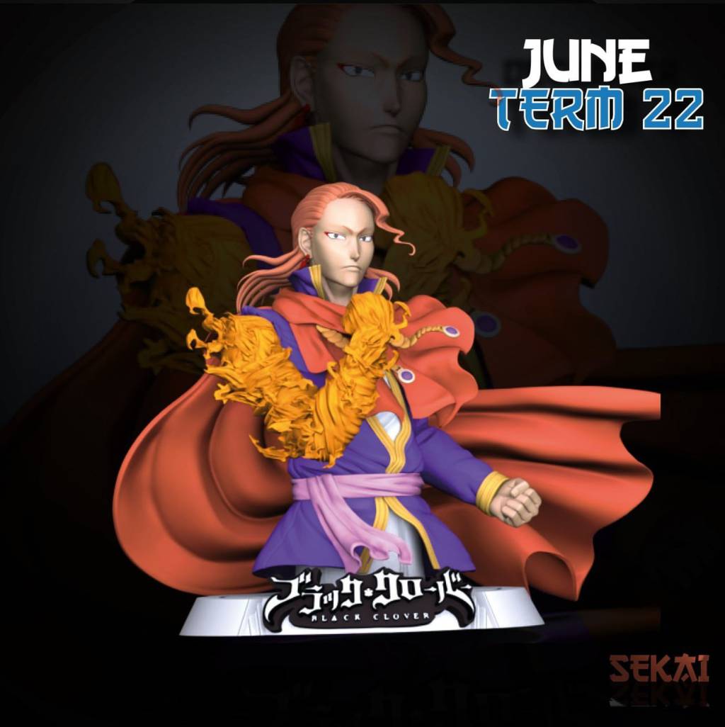 P站图纸印象馆 Sekai 黑色五叶草 法格莱恩·凡米利安 Sekai 黑色五叶草 法格莱恩·凡米利安