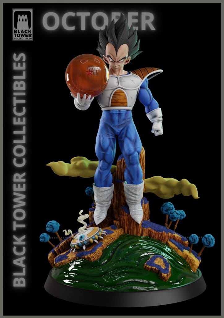 P站图纸印象馆 Black Towe 龙珠 贝吉塔 Black Towe 龙珠 贝吉塔