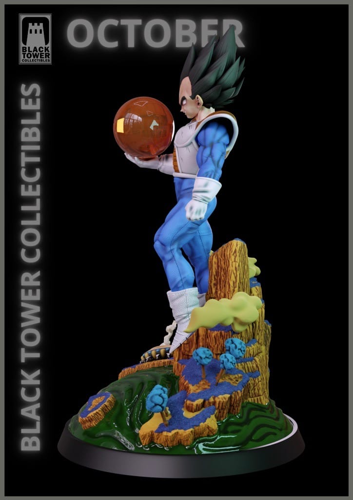 P站图纸印象馆 Black Towe 龙珠 贝吉塔 Black Towe 龙珠 贝吉塔