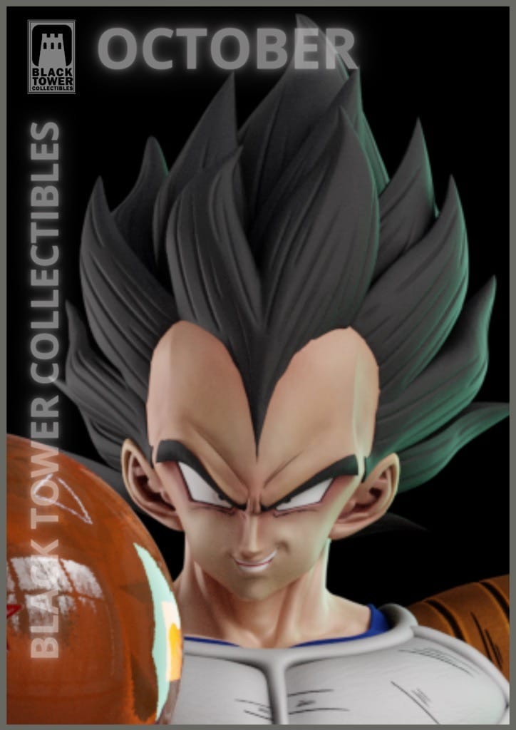 P站图纸印象馆 Black Towe 龙珠 贝吉塔 Black Towe 龙珠 贝吉塔