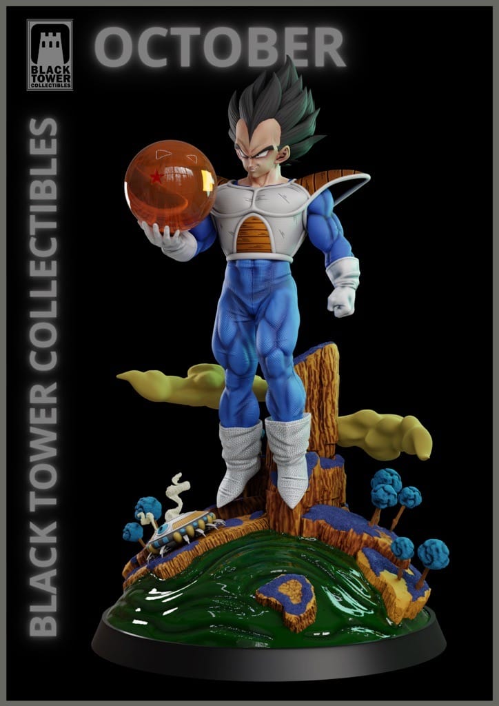 P站图纸印象馆 Black Towe 龙珠 贝吉塔 Black Towe 龙珠 贝吉塔