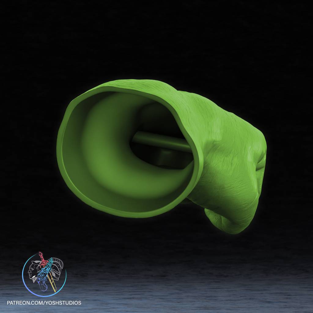 P站图纸印象馆 Yosh 漫威 绿巨人拳套 Yosh 漫威 绿巨人拳套