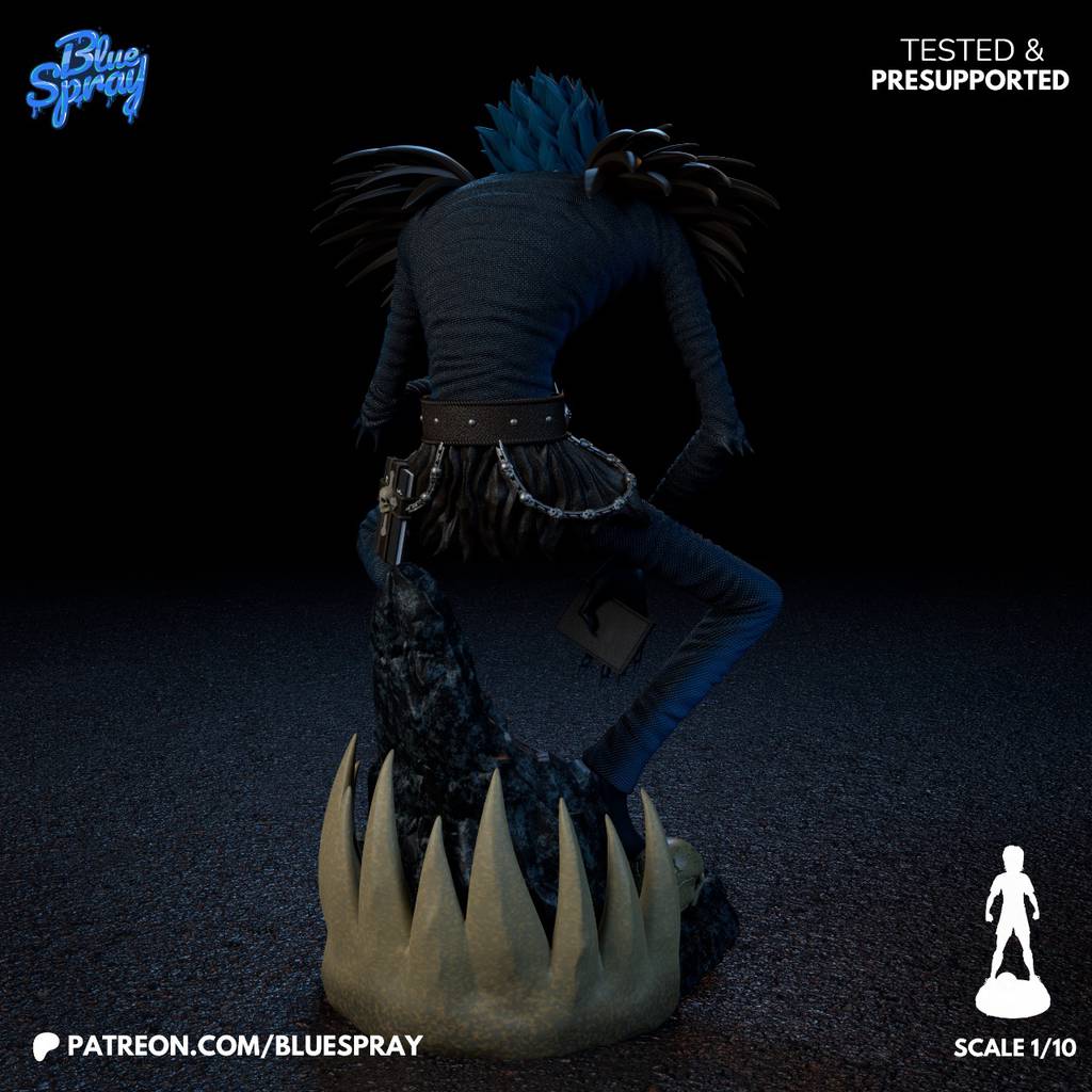 P站图纸印象馆 Blue Spray 死亡笔记 死神硫克 Blue Spray 死亡笔记 死神硫克