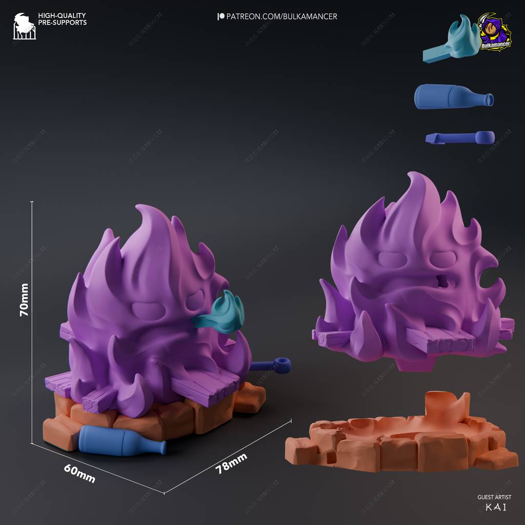 P站图纸印象馆 Bulkamancer 哈尔的移动城堡 卡西法 Bulkamancer 哈尔的移动城堡 卡西法