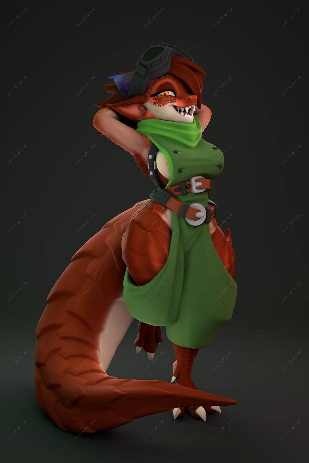 P站图纸印象馆 摩尔庄园 鲁比 摩尔庄园 鲁比