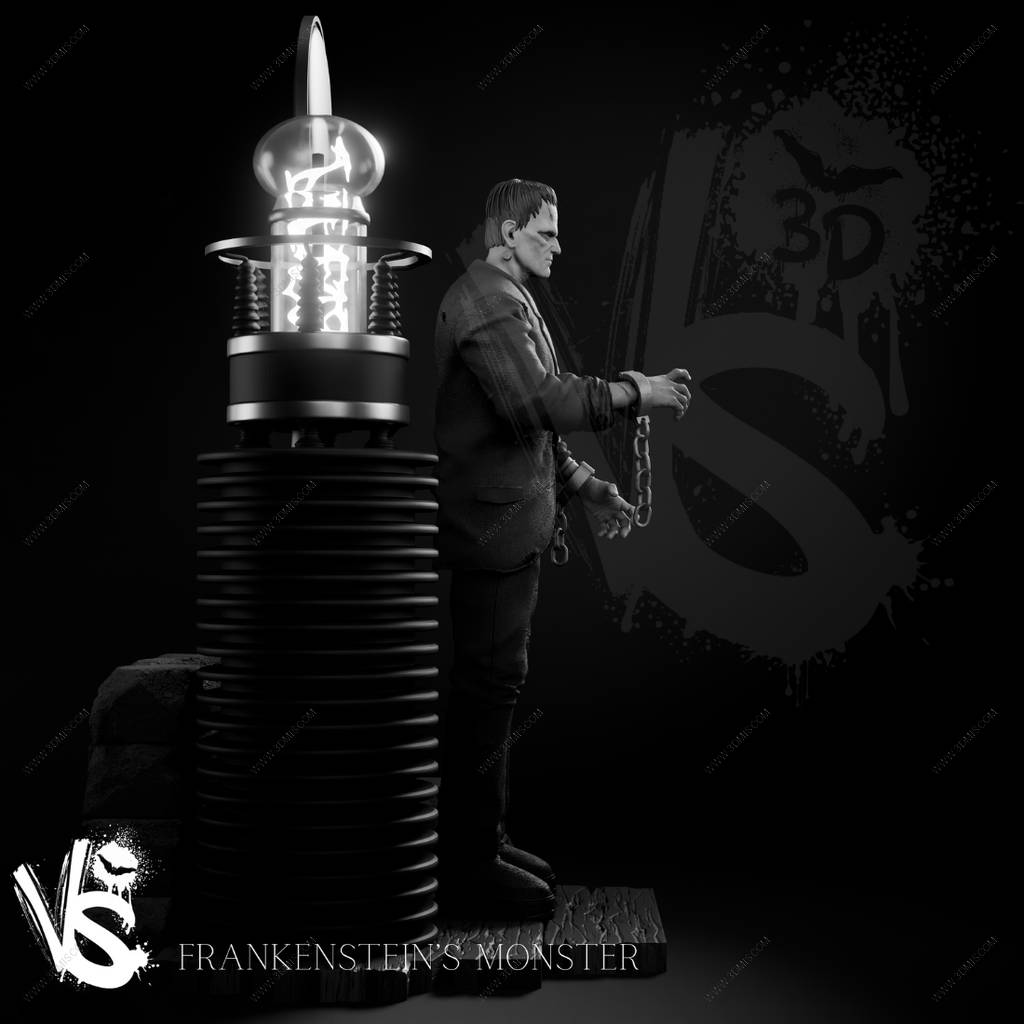 P站图纸印象馆 VS3D 科学怪人 弗兰肯斯坦 VS3D 科学怪人 弗兰肯斯坦