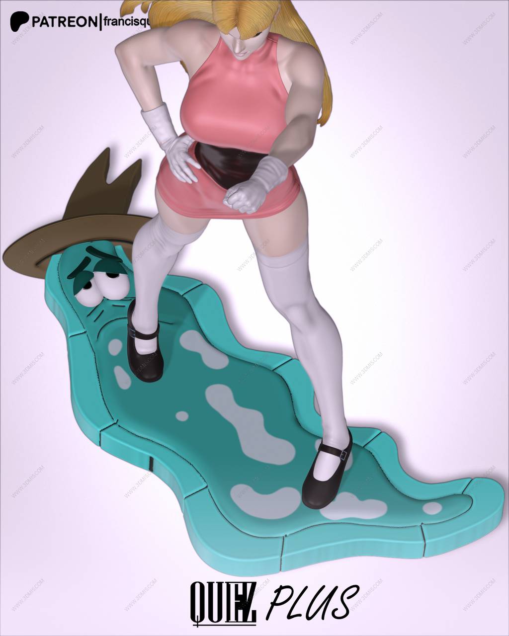 P站图纸印象馆 Francis Quez 飞天小女警 Francis Quez 飞天小女警