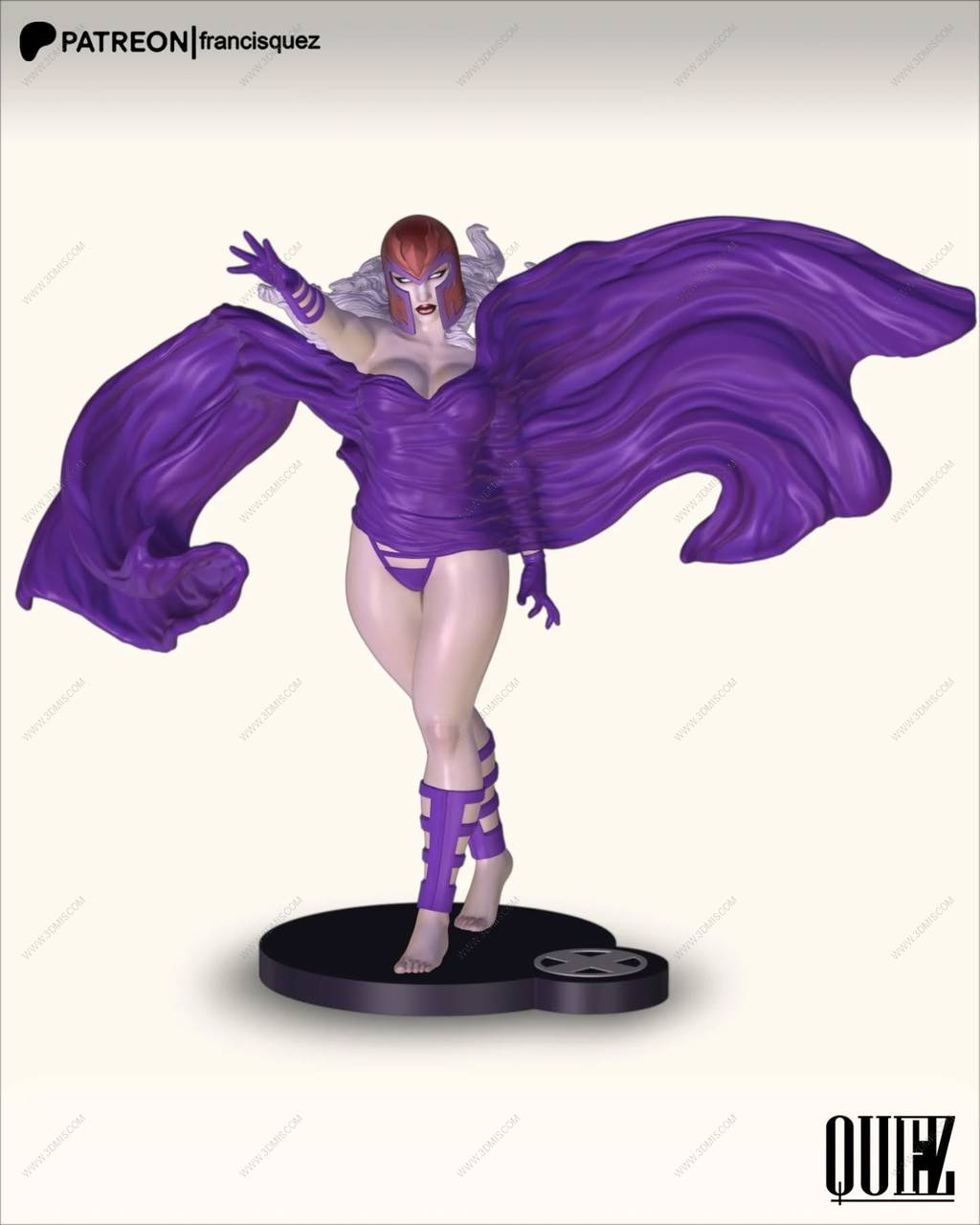 P站图纸印象馆 Francis Quez 漫威 万磁王 Francis Quez 漫威 万磁王