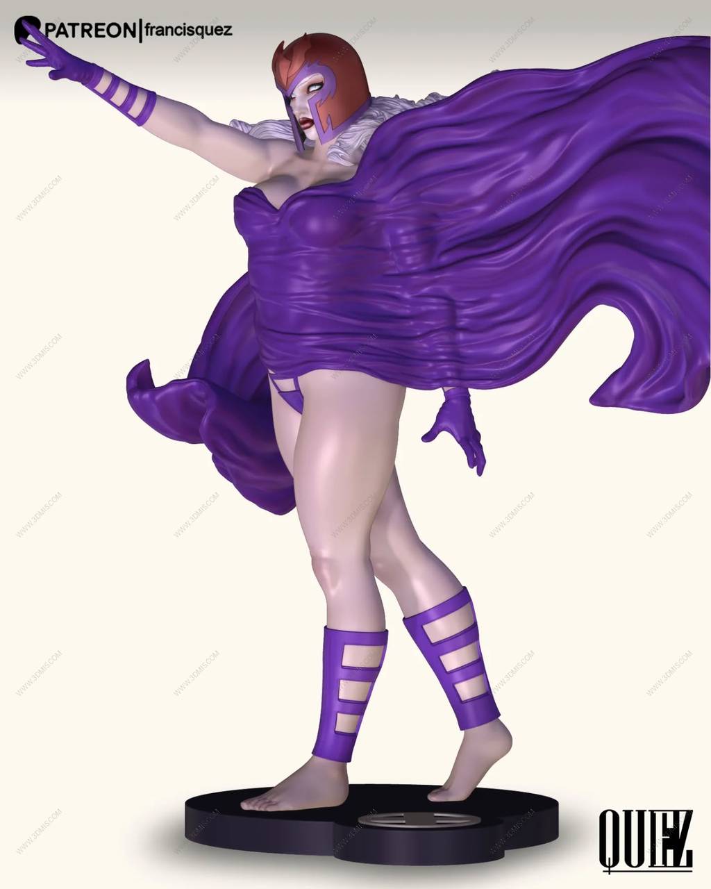 P站图纸印象馆 Francis Quez 漫威 万磁王 Francis Quez 漫威 万磁王