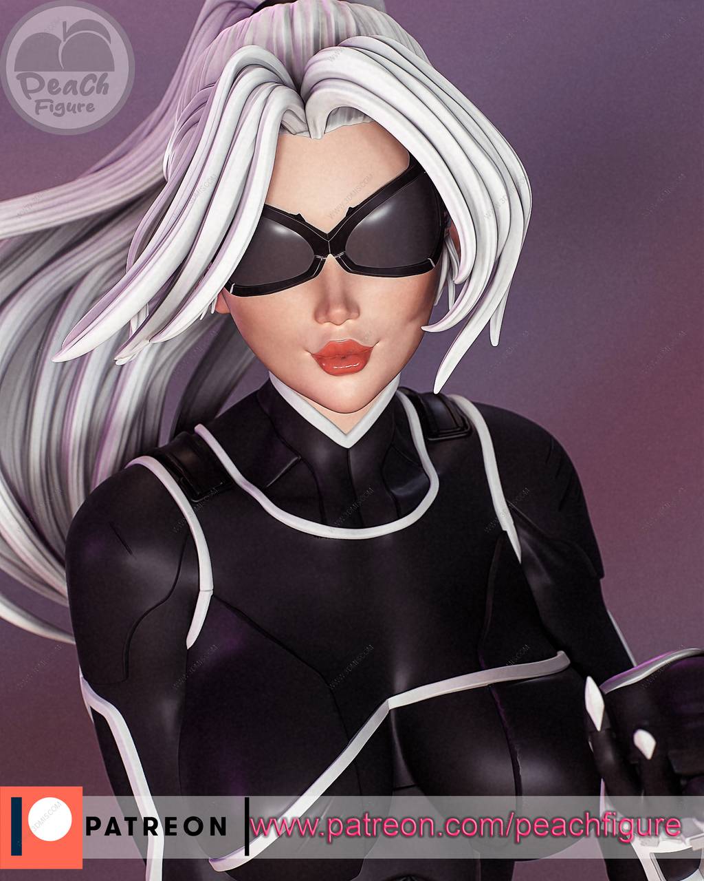 P站图纸印象馆 Peach Figure 漫威 黑猫菲莉西亚•哈代 Peach Figure 漫威 黑猫菲莉西亚•哈代