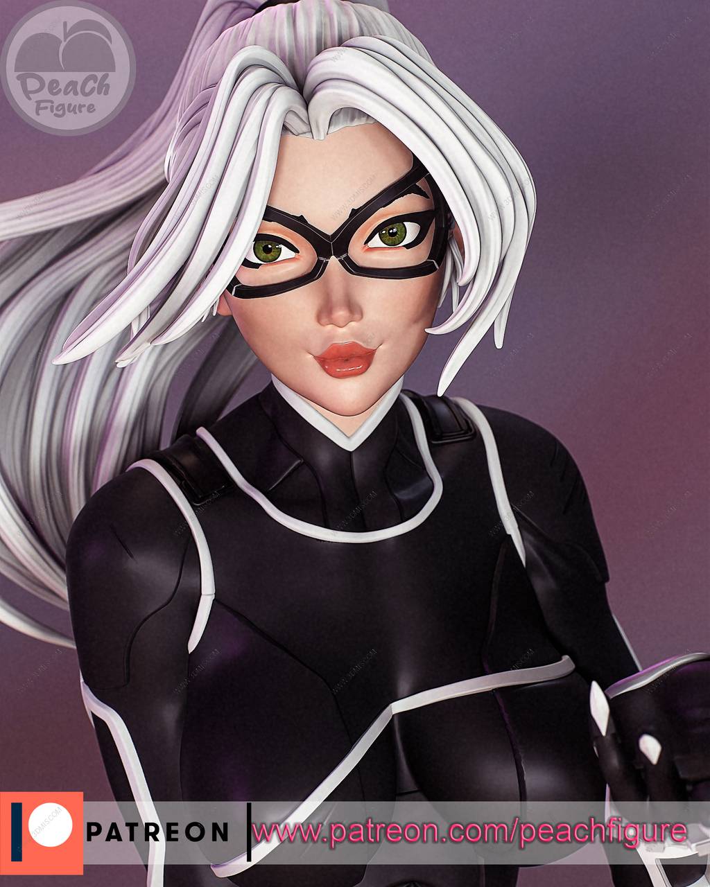 P站图纸印象馆 Peach Figure 漫威 黑猫菲莉西亚•哈代 Peach Figure 漫威 黑猫菲莉西亚•哈代