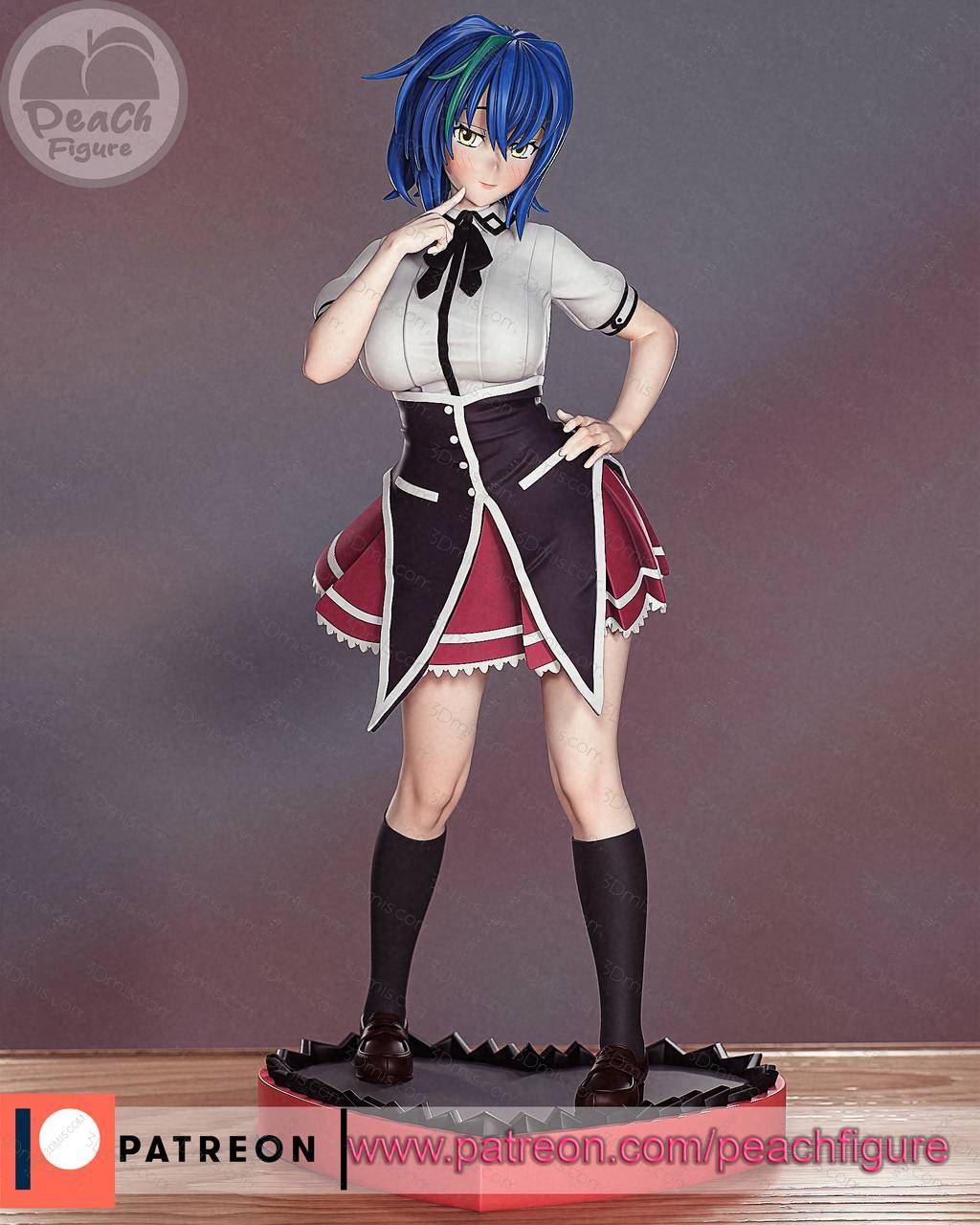 P站图纸印象馆 Peach Figure 恶魔高校DXD 泽诺维亚·郭尔塔 Peach Figure 恶魔高校DXD 泽诺维亚·郭尔塔