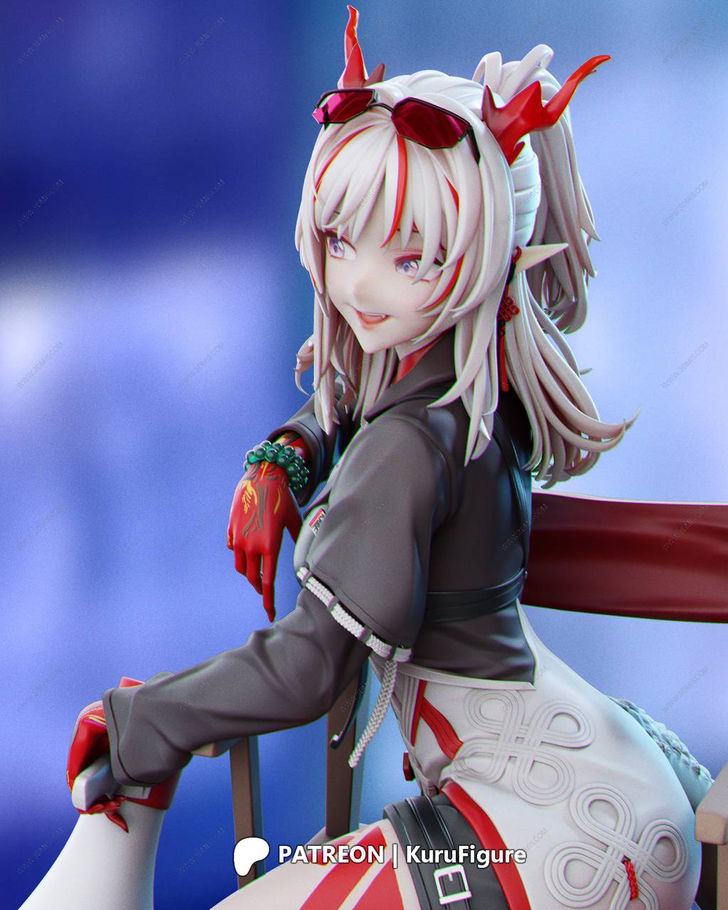 P站图纸印象馆 Kuru Figure 明日方舟 年 Kuru Figure 明日方舟 年