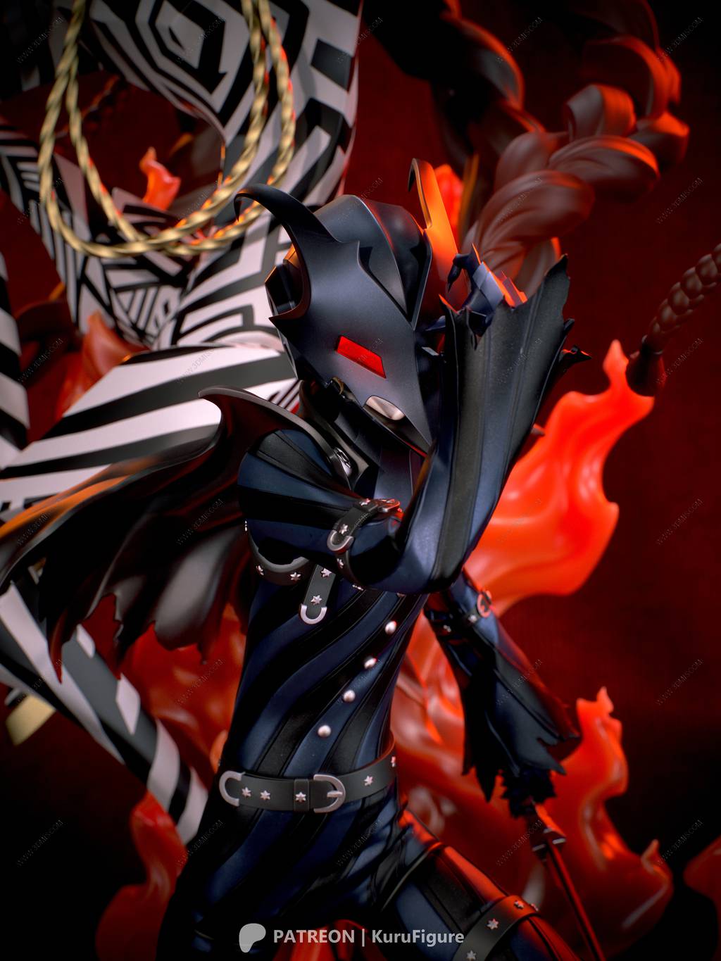 P站图纸印象馆 Kuru Figure 女神异闻录 明智吾郎 Kuru Figure 女神异闻录 明智吾郎