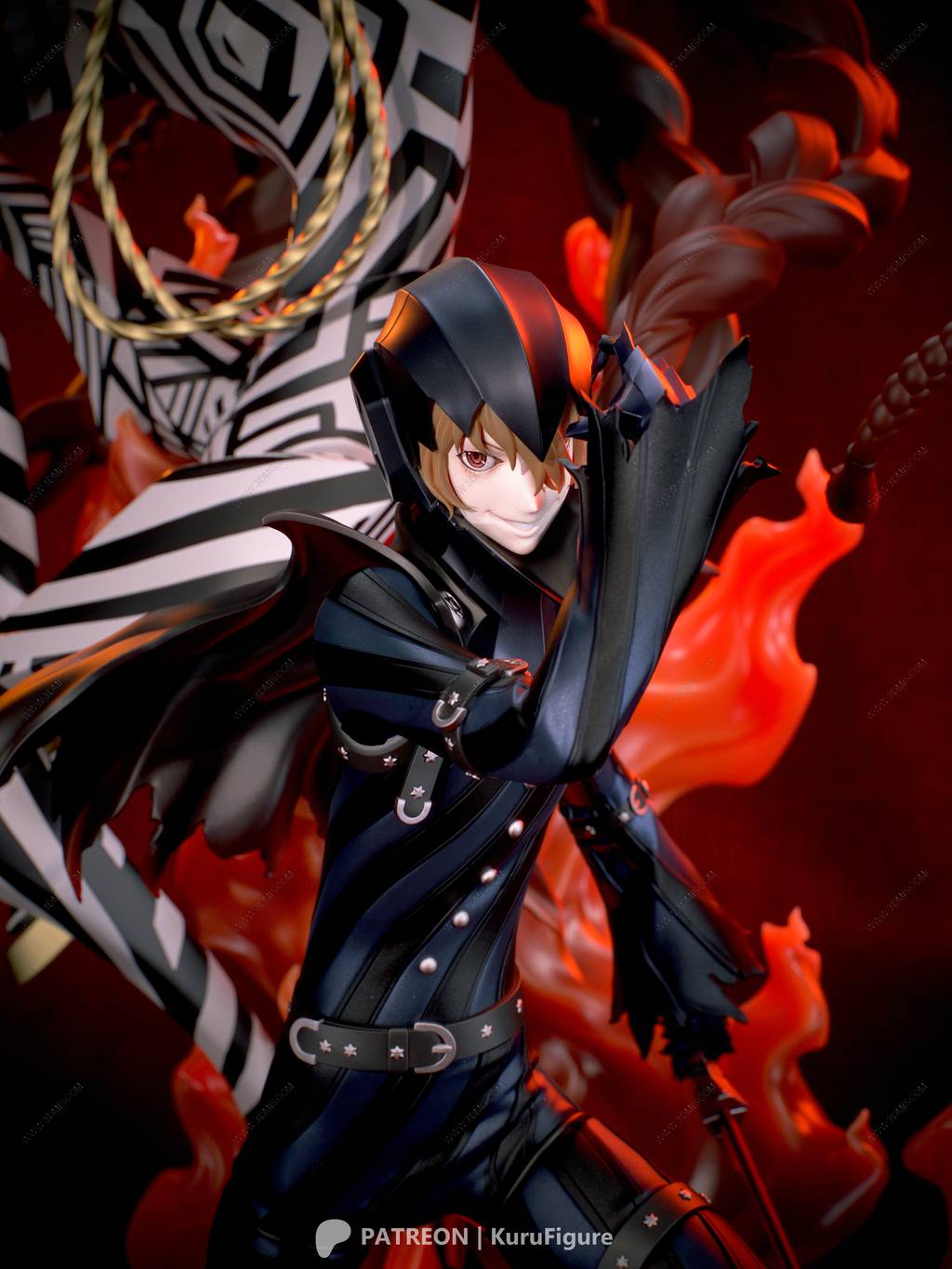 P站图纸印象馆 Kuru Figure 女神异闻录 明智吾郎 Kuru Figure 女神异闻录 明智吾郎