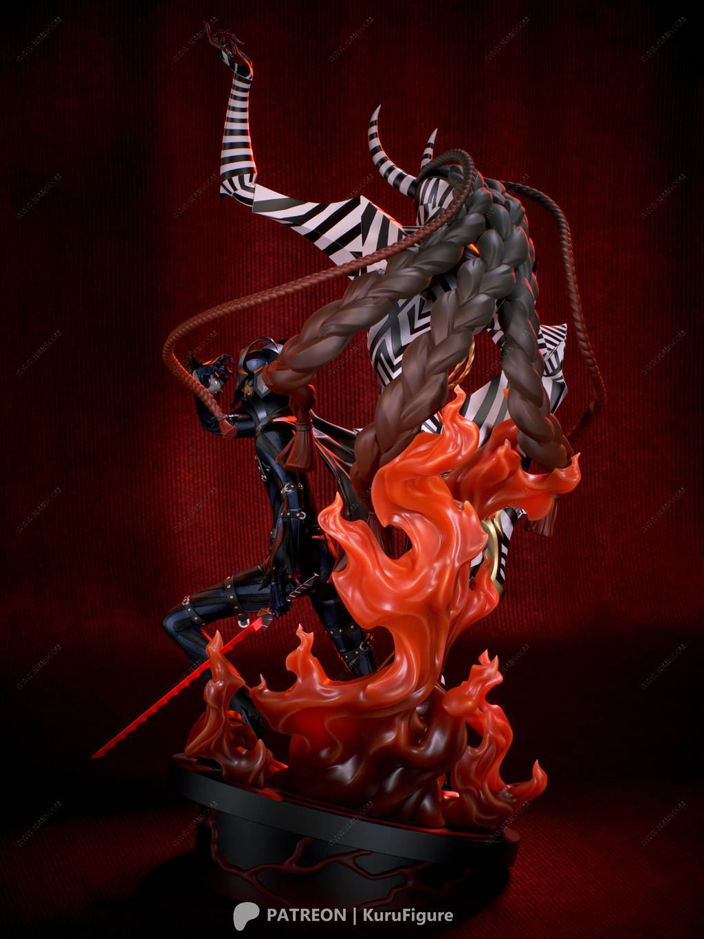 P站图纸印象馆 Kuru Figure 女神异闻录 明智吾郎 Kuru Figure 女神异闻录 明智吾郎