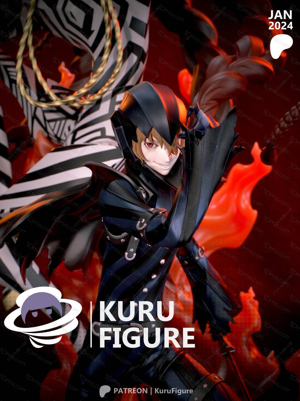 Kuru Figure 女神异闻录 明智吾郎