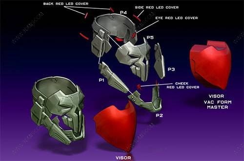 P站图纸印象馆 漫威 惩罚者2099 漫威 惩罚者2099