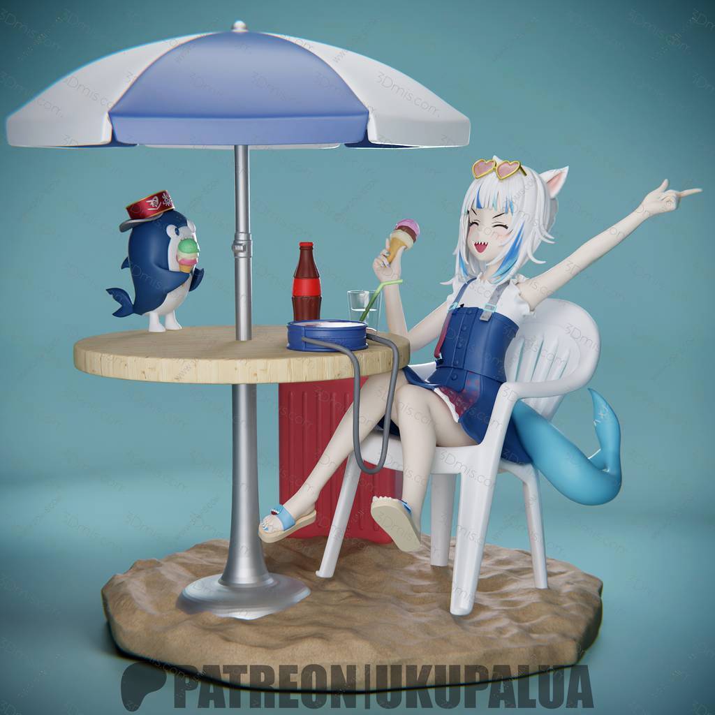 P站图纸印象馆 VTuber 噶呜·古拉 VTuber 噶呜·古拉