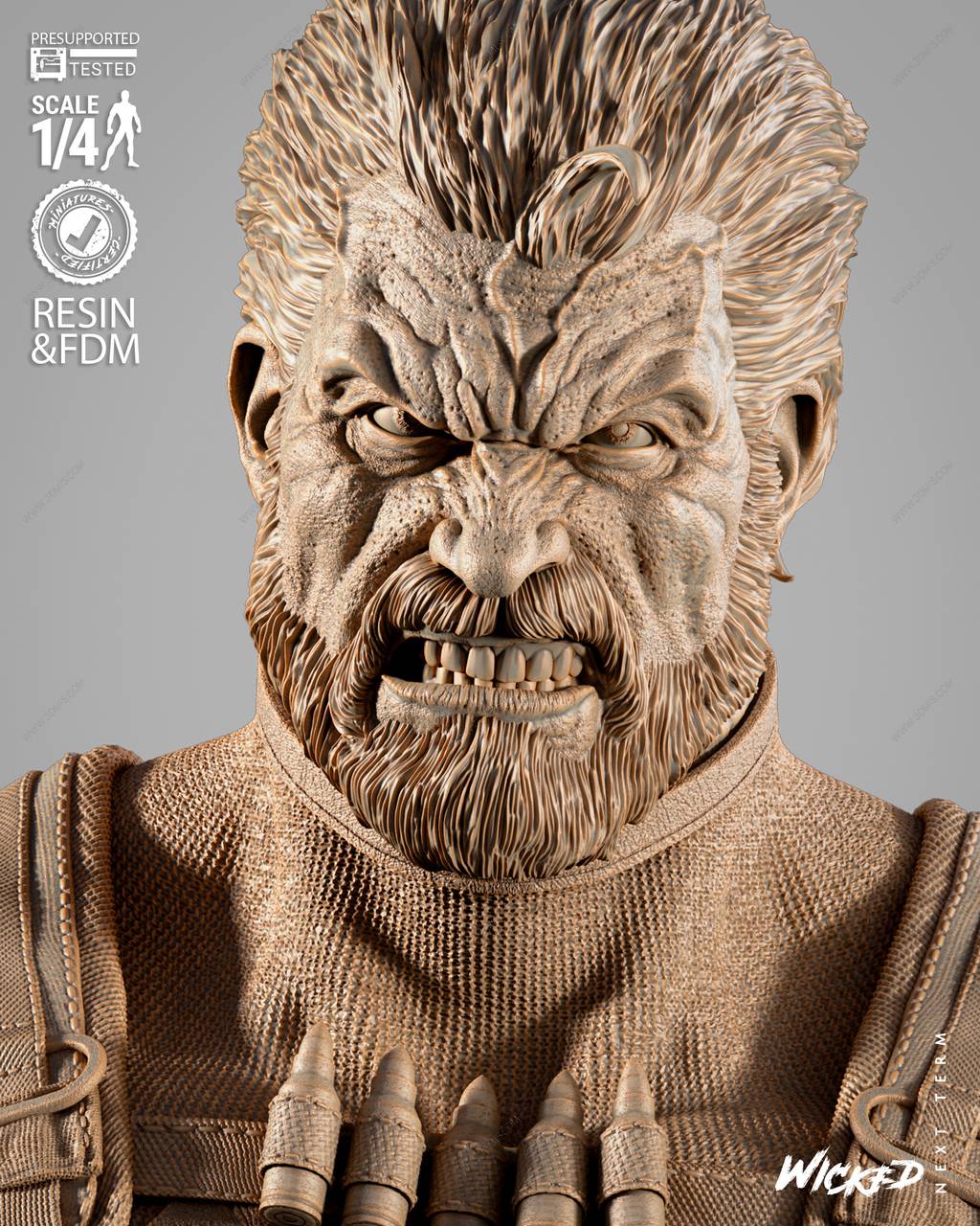 P站图纸印象馆 3DWicked 漫威 惩罚者 3DWicked 漫威 惩罚者