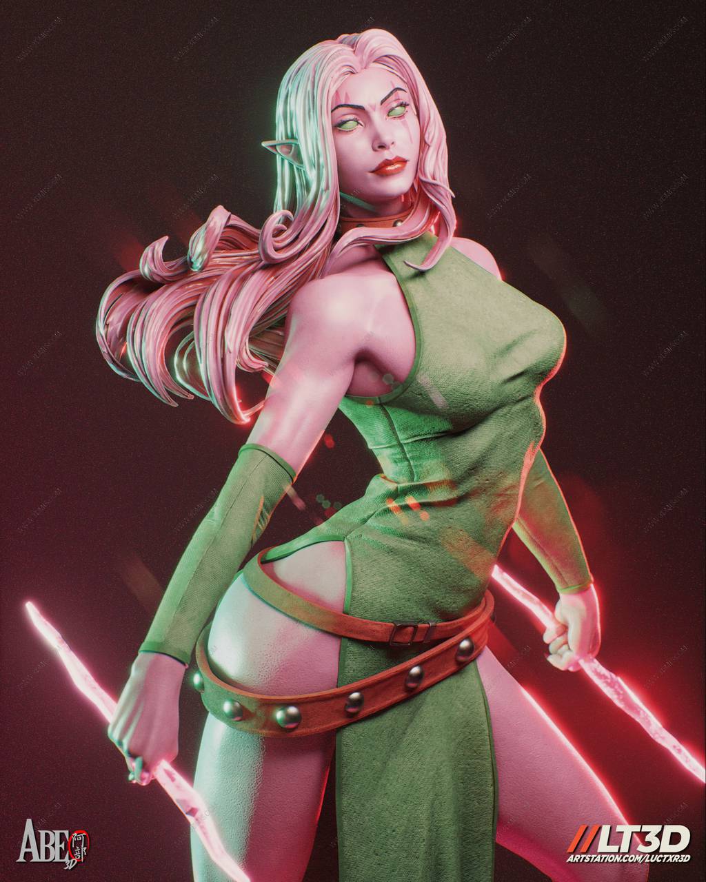 P站图纸印象馆 ABE3D 漫威 闪烁 ABE3D 漫威 闪烁